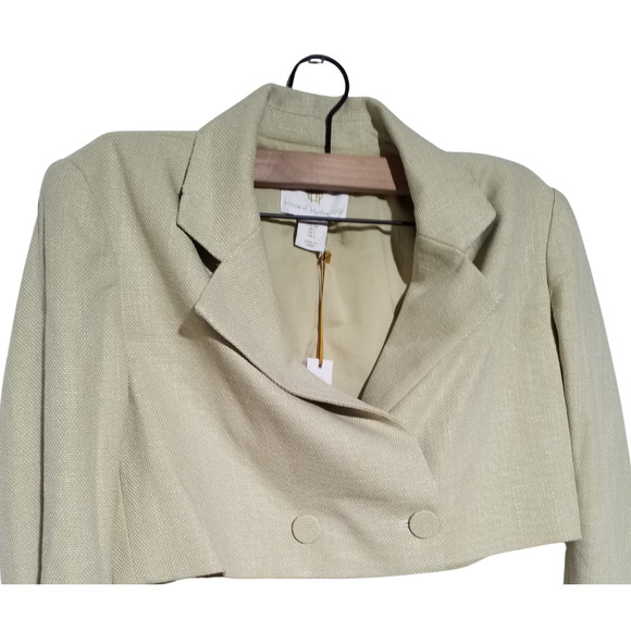 House of Harlow 1960 Cropped Jacket | Green | Size Small | NWT - Picture 2 of 7